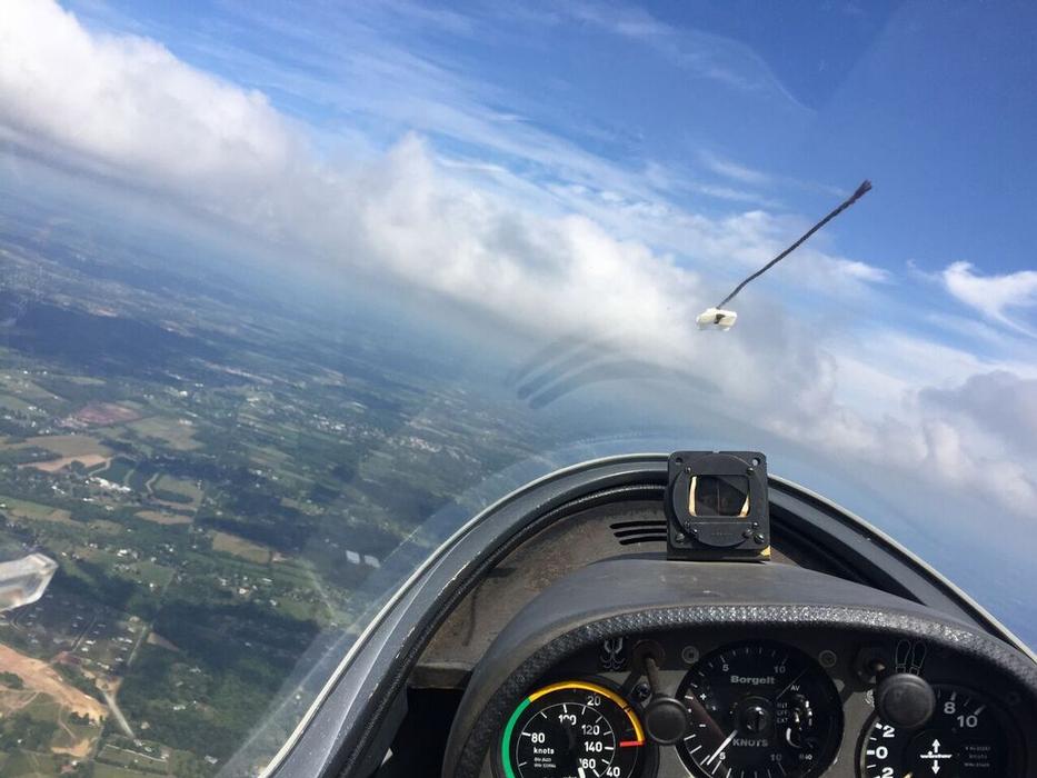 View from glider